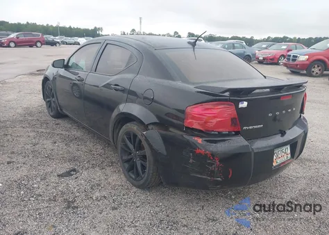 2014 Dodge Avenger Se from USA, damaged, VIN 1C3CDZAB7EN154807